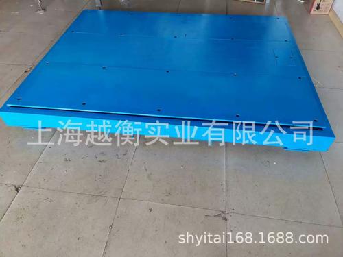 1&times;1.2m钢材市场粮食加工厂双层加固地磅称1.2米5t加强落地称